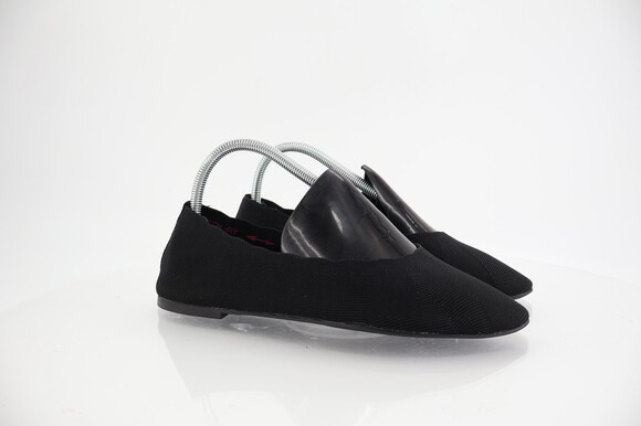 Skechers Women's Cleo Bewitch Flats Size 9 Black Knit Comfy Slip On Shoe Casual - Picture 1 of 11